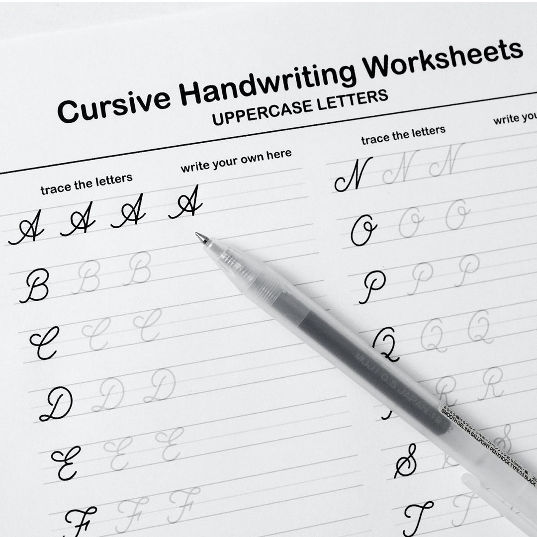 Cursive Handwriting Worksheets To Help Improve Your Handwriting ...